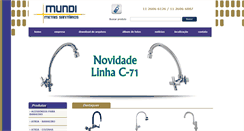 Desktop Screenshot of mundimetais.com.br